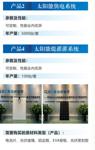 太阳能供电系统